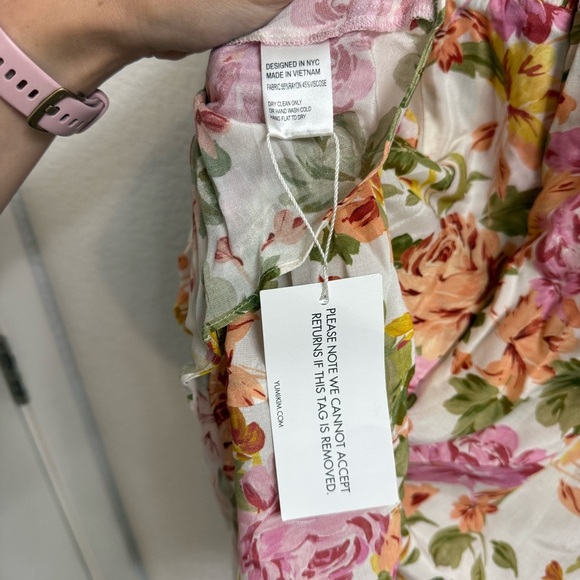 Yum Kim Barlow Dress in Dreamland Garden Size Medium BNWT - Picture 5 of 6